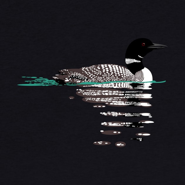 Common Loon by stargatedalek